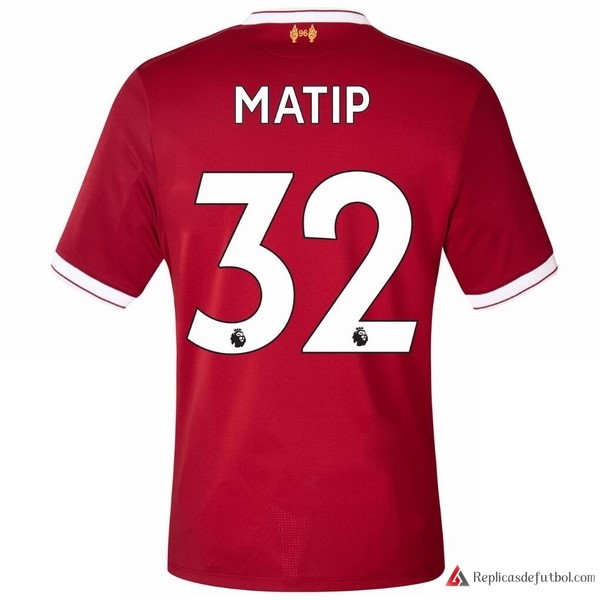 Camiseta Liverpool Primera equipación Matip 2017-2018